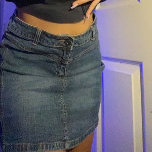 vintage y2k guess mini skirt